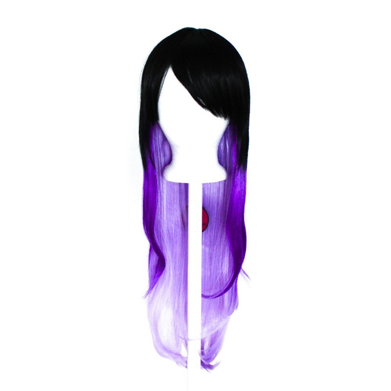 Purple Plum Inc Haku Natural Black Fade To Lavender Purple
